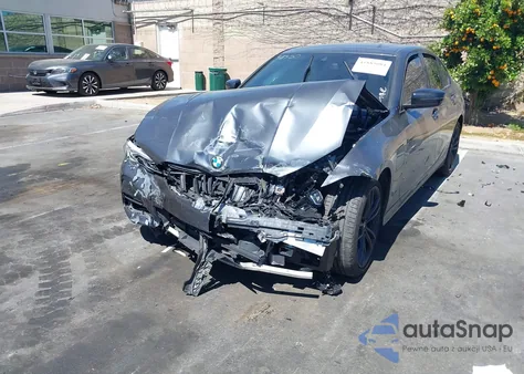 2021 BMW 330E from USA, damaged, VIN 3MW5P7J06M8C15108